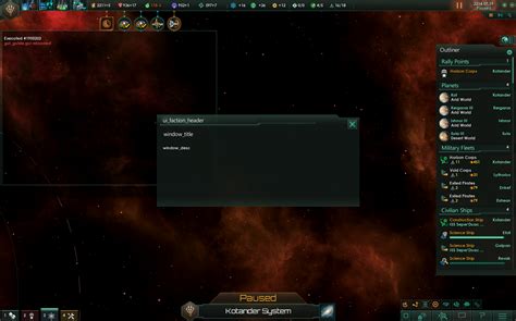 Interface modding .